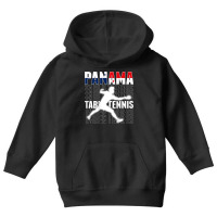 Panama Table Tennis Fans Jersey Panamanian Flag Ping Pong Youth Hoodie | Artistshot