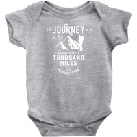 The Journey Of A Thousand Miles Baby Bodysuit | Artistshot