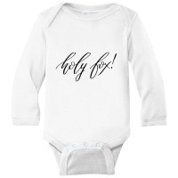 Holy Long Sleeve Baby Bodysuit | Artistshot