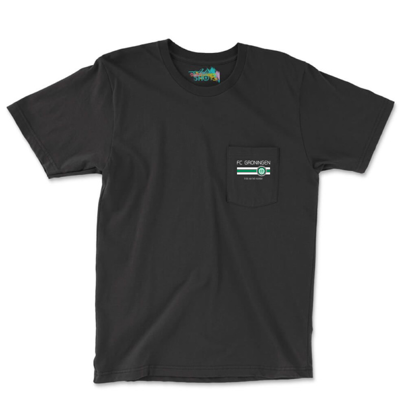 Eredivisie - Fc Groningen (away Green) Pocket T-Shirt by cm-arts | Artistshot