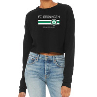 Eredivisie - Fc Groningen (away Green) Cropped Sweater | Artistshot