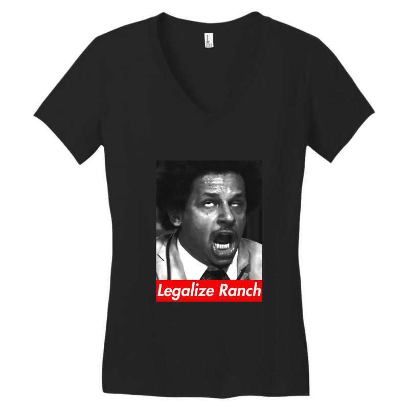 Eric Andre Women's V-Neck T-Shirt by cm-arts | Artistshot