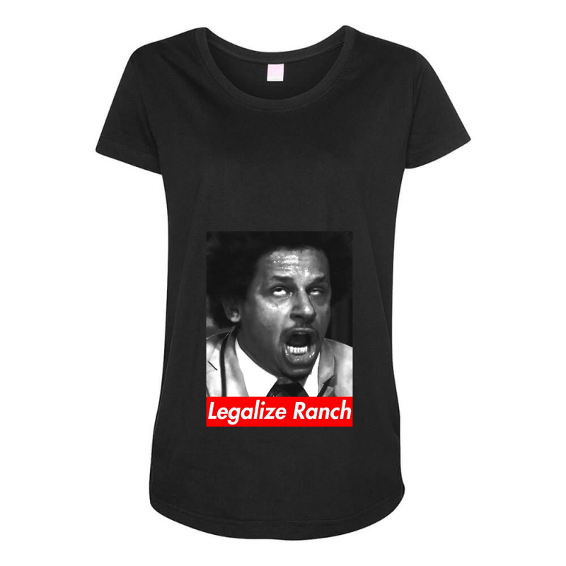 Eric Andre Maternity Scoop Neck T-shirt by cm-arts | Artistshot