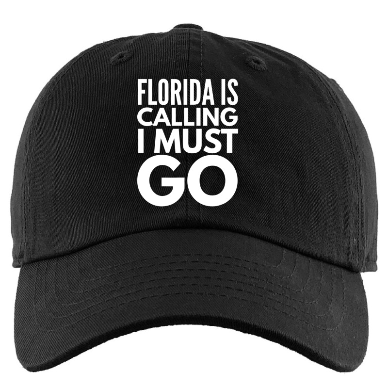 Florida Is Calling I Must Go Vacation Kids Cap | Artistshot