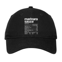 Marinara Sauce Nutrition Fact Funny Thanksgiving Christmas Adjustable Cap | Artistshot