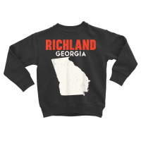 Richland Georgia Usa State America Travel Georgian Atlanta T Shirt Toddler Sweatshirt | Artistshot