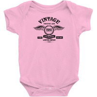 Vintage Perfectly Aged 1981 Baby Bodysuit | Artistshot