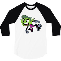 Teen Titans Robin 3/4 Sleeve Shirt | Artistshot