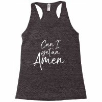 Can I Get An Amen Cute Christian Racerback Tank | Artistshot