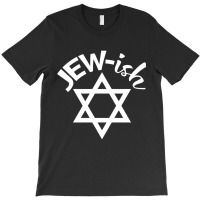 Jew Ish Funny Men Women Kids Hanukkah Jewish Holiday Long Sleeve T Shi T-shirt | Artistshot