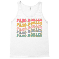 Paso Robles Ca Winery California Wine Bachelorette Retro T Shirt Tank Top | Artistshot