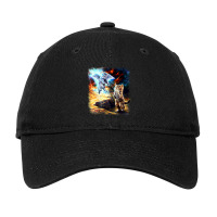 Cat Impersonate Jesus In Garden Of Gethsemane Scene Adjustable Cap | Artistshot