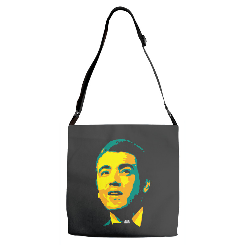 Jimmie Rodgers James Charles Rodgers The Father Of Country Music The B Adjustable Strap Totes | Artistshot