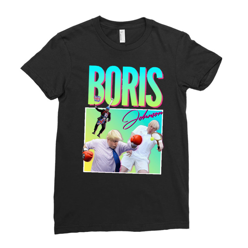 Boris Johnson Meme, Boris Johnson, Meme, The Boris Johnson, Boris John Ladies Fitted T-Shirt by SHOPII888 | Artistshot