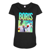 Boris Johnson Meme, Boris Johnson, Meme, The Boris Johnson, Boris John Maternity Scoop Neck T-shirt | Artistshot