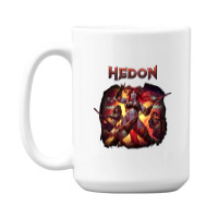 Hedon Album Cover Art (clothing Splash) 15 Oz Coffee Mug | Artistshot