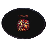 Hedon Album Cover Art (clothing Splash) Oval Patch | Artistshot