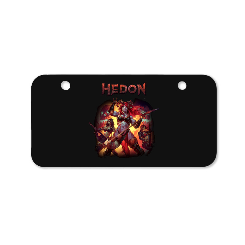 Hedon Album Cover Art (clothing Splash) Bicycle License Plate | Artistshot