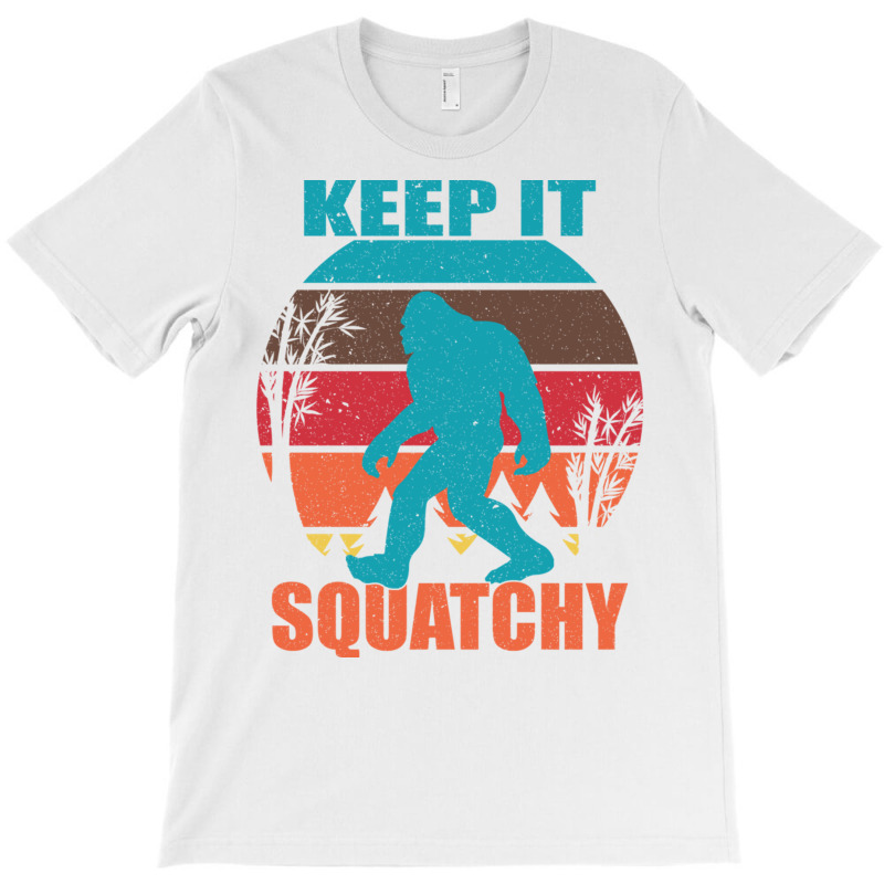 Vintage Keep It Squatchy Bigfoot Sasquatch Social Distance Pullover Ho ...