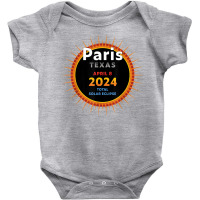 Paris Texas Tx Total Solar Eclipse 2024  2  T Shirt Baby Bodysuit | Artistshot