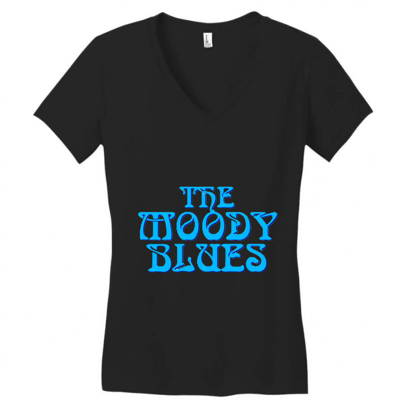 The Blues Legend Women's V-Neck T-Shirt by KIERRAMOORE | Artistshot