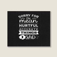 Quotes Funny Landscape Canvas Print | Artistshot