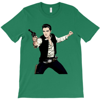 Han Elvis Solo T-shirt Designed By Armand R Morgan