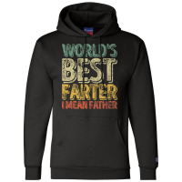 Mens Funny Christmas  World S Best Farter I Mean Father Champion Hoodie | Artistshot