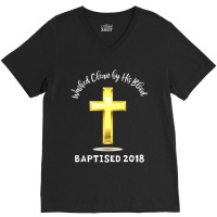 Christian Believer Baptism For Jesus Followers V-neck Tee | Artistshot