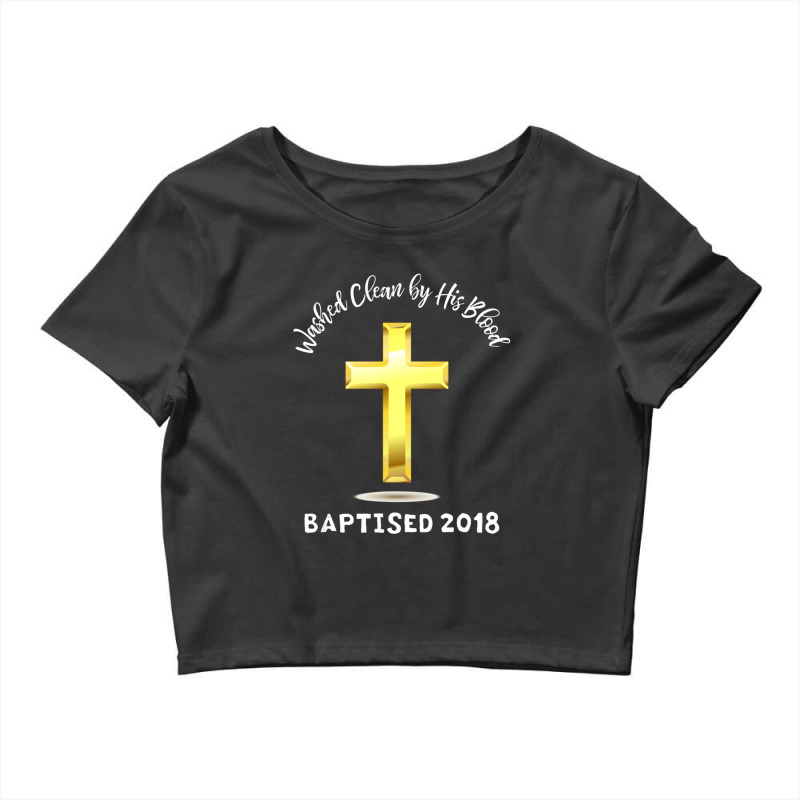 Christian Believer Baptism For Jesus Followers Crop Top by thangdinhsinhelf | Artistshot