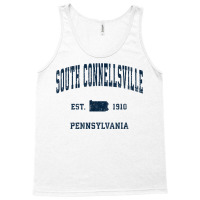 South Connellsville Pennsylvania Pa Vintage Athletic Navy Sp T Shirt Tank Top | Artistshot