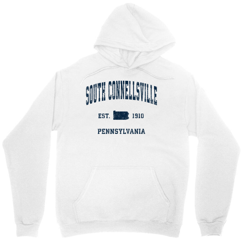 South Connellsville Pennsylvania Pa Vintage Athletic Navy Sp T Shirt Unisex Hoodie by cm-arts | Artistshot