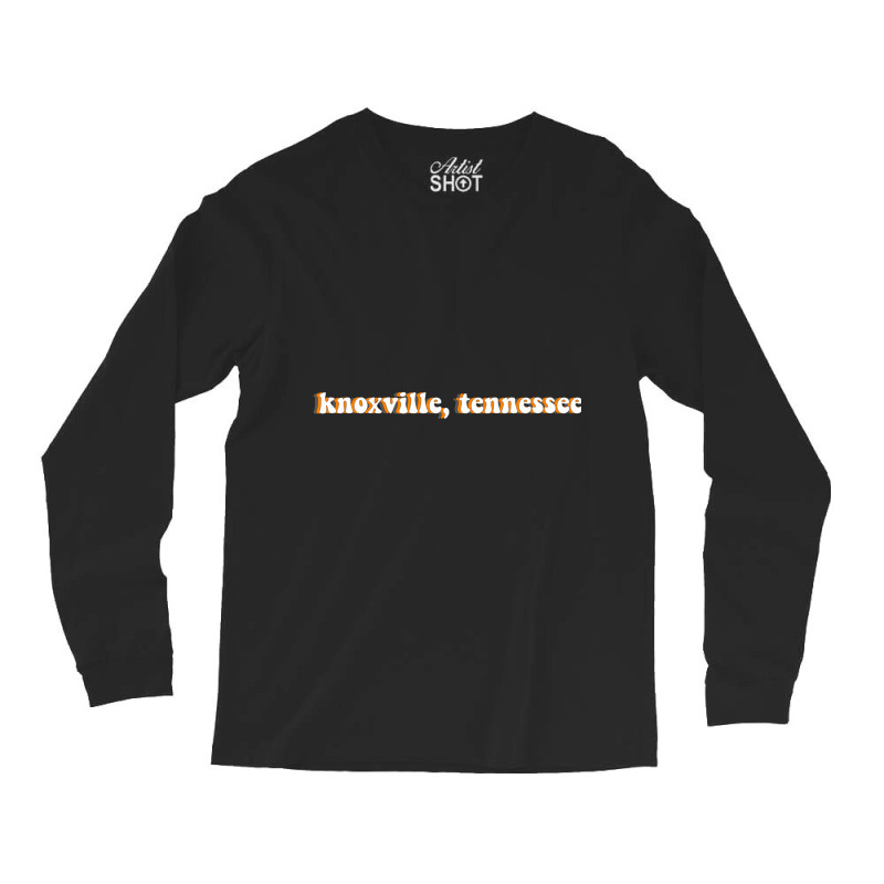 Knoxville Tennessee Town Location Long Sleeve Shirts by LUISRIVER | Artistshot