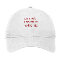 Now I Have A Machine Gun Ho Ho Ho Pullover Hoodie Adjustable Cap | Artistshot