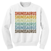 Shunosaurus Dinosaur Retro T Shirt Youth Sweatshirt | Artistshot