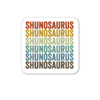 Shunosaurus Dinosaur Retro T Shirt Sticker | Artistshot