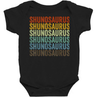 Shunosaurus Dinosaur Retro T Shirt Baby Bodysuit | Artistshot