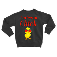 Lutheran Chick Martin Luther Rose Lutheraner Evangelisch Pullover Hood Toddler Sweatshirt | Artistshot