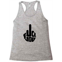 Middle Finger Racerback Tank | Artistshot