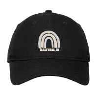 Maryville Tennessee Rainbow Pastel Adjustable Cap | Artistshot