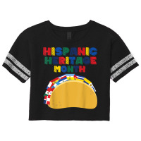 Hispanic Heritage Month Funny Tacos Latin American Countries T Shirt Scorecard Crop Tee | Artistshot