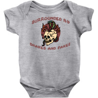 Snakes And Fakes Design Baby Bodysuit | Artistshot