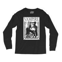 Retro Vampire The Masquerade Fitted Long Sleeve Shirts | Artistshot