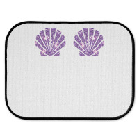 Mermaid Sea Shell Bra Costume Halloween Design Sweatshirt Rear Car Mat | Artistshot