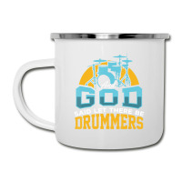 Christian Drummer Product And God Said Drummers Drum Sticks Camper Cup | Artistshot