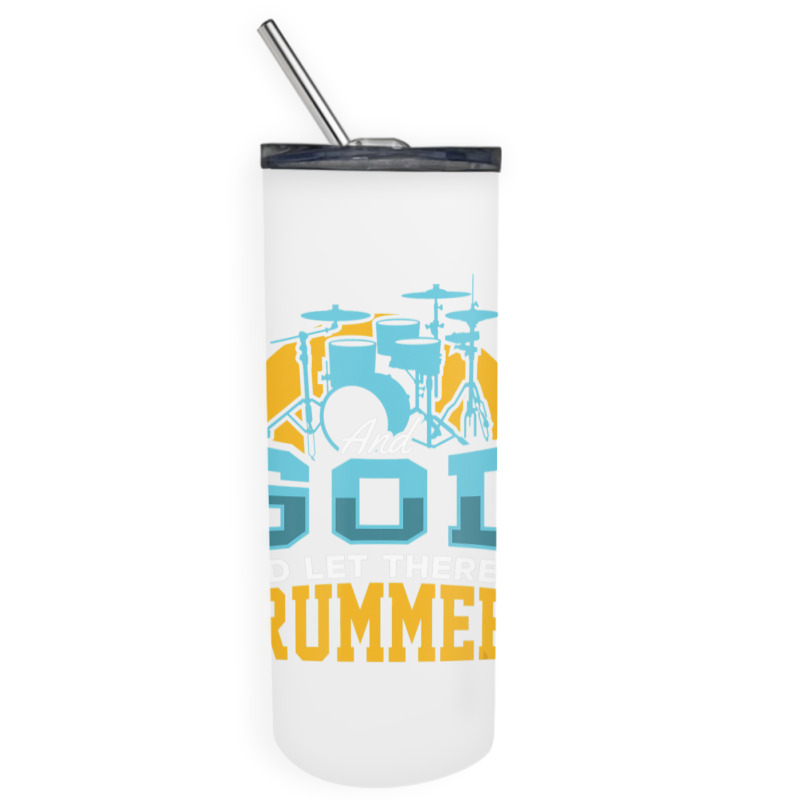 Christian Drummer Product And God Said Drummers Drum Sticks Skinny Tumbler | Artistshot