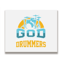 Christian Drummer Product And God Said Drummers Drum Sticks Metal Print Horizontal | Artistshot