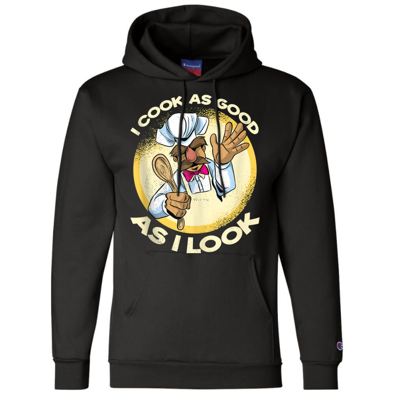 I Cook As Good As I Look Cooking Tank Top Champion Hoodie by cm-arts | Artistshot