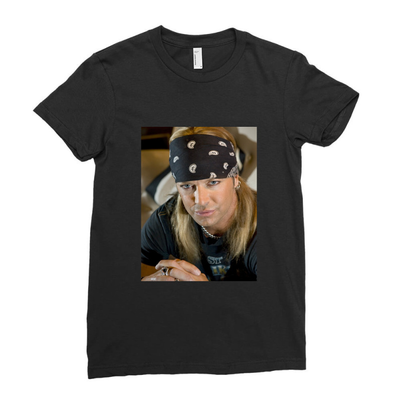 Bret Michaels - In Behind The Skin On Concert .png Ladies Fitted T-shirt | Artistshot