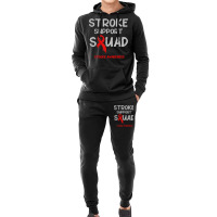 Stroke Awareness Survivor Squad Strong Warrior T Shirt Hoodie & Jogger Set | Artistshot